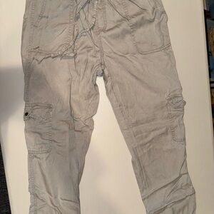 C&C California Light Gray Cargo Pants for Men